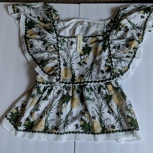 New Max Studio Floral Top